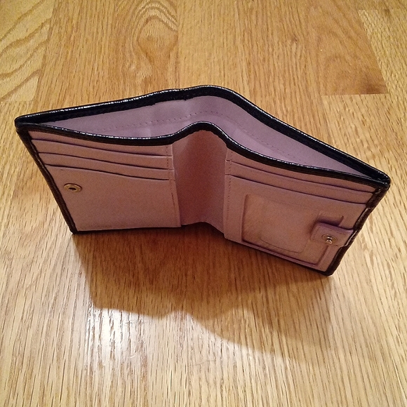 COACH Black Zebra Metallic Wallet - Picture 5 of 8